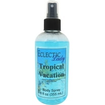 Tropical Vacation Body Spray, Eclectic Lady, Hydrating Mist, Unisex, 8 oz