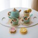 thumbnail image 4 of Play Food Accessories, Pretend Play Tea Party Set Exquisite Workmanship Interesting Rich Accessories For Toys ANGGREK Otros, 4 of 8