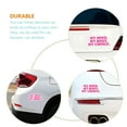 thumbnail image 2 of My Body My Choice Sticker Decor Pro Choice Sign for Car Bumper Wall Pink PVC 3pcs, 2 of 8