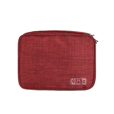 Portable Multifunction Travel Pouch Storage Organizers Case for Earphones USB Drive Mobile Phone Charger Data Cable