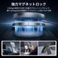 thumbnail image 4 of for iPhone 16 Pro Max Case, Compatible with MagSafe, Shockproof Military-Grade Protection, Magnetic Phone Case for iPhone 16 Pro Max, Classic Hybrid Case (HaloLock), Clear, 4 of 5