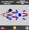 Blue-red, variant on Kalair GFX Graphics Kit for KTM Motorcross 2-Stroke 125SX,250SX and 300SX (2023) Jawbreaker Series