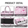thumbnail image 4 of Large Capacity Tote Bag,Pink Breast Cancer Handbag Fashion Luxury Tote Bag,15.7"x13"x 5.1" Inches,Laptop Compatible, 4 of 6