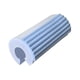 thumbnail image 5 of Almohada de apoyo para el cuello, reposacabezas, versátil, para hombres y mujeres, para viajes, ergonómica. azul claro, 5 of 8