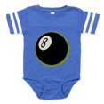 thumbnail image 1 of CafePress - Bl_8Ball - Cute Infant Baby Football Bodysuit, 1 of 1