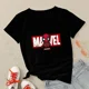 thumbnail image 3 of Camisetas de algodón de Marvel Scarlet Witch para niños, moda de verano, informales, con estampado de superhéroes, estilo Harajuku, color negro, 3 of 5