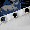 thumbnail image 4 of Homewish Farmhouse Deer Elk Curtains Pack of 2 (42x84 Each) for Men, Rustic Adventure Curtains Blackout, Western Countryside Bedroom Curtains, Black Out Curtains Room Decor, 4 of 6