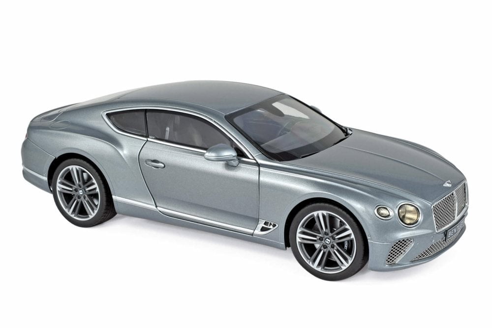 2018 Bentley Continental GT Hardtop, Metallic Gray - Norev 182780 - 1/