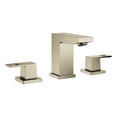 thumbnail image 2 of Grohe Eurocube 20370ENA 8-inch Widespread 2-Handle S-Size Bathroom Faucet 1.2 GPM in Grohe Brushed Nickel, 2 of 3