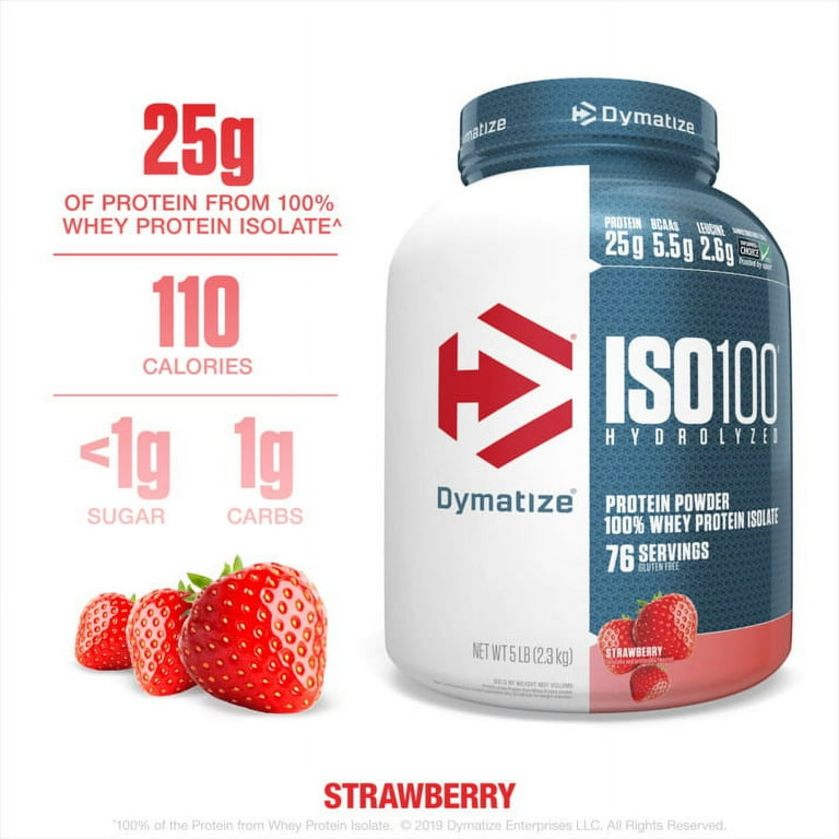 Dymatize iso 2024 100 hydrolyzed
