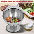 thumbnail image 3 of Spice Container, Stainless Steel Spherical Seasoning Bottle Restaurant Kitchen Spice Storage Container Bowl, 3 of 8