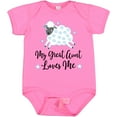 thumbnail image 3 of Inktastic My Great Aunt Loves Me Lamb Boys or Girls Baby Bodysuit, 3 of 5