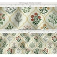thumbnail image 4 of Soimoi 56 Inch Wide Waterproof Taffeta Fabric By 10 Yard | White Floral Pattern | Outdoor Use for Furniture Covers, Umbrellas, Patio Decor & More, 4 of 7