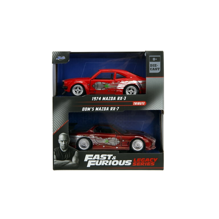 Jada Fast & Furious Legacy Twin pack 1974 Mazda RX-3 & 1993 Mazda