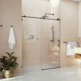 thumbnail image 2 of Eclipse 60 in. x 78 in. Fully Glass Sliding Shower Doors, 2 of 10