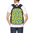 thumbnail image 4 of Fuzoiu Lemon1 Print Large Capacity Backpack,Travel Backpack,Laptop Bag,College School Rucksack Bag,for School, Travel & Outdoor Activities, 4 of 6
