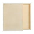 thumbnail image 1 of Uxcell 2Pcs Tableros de Lienzo de Madera, 9x13 Pulgadas Lienzos de Arte de Madera Cuadrados sin Terminar para Pintura, Manualidades, Proyectos de DIY, Arte de Vertido, 1 of 6