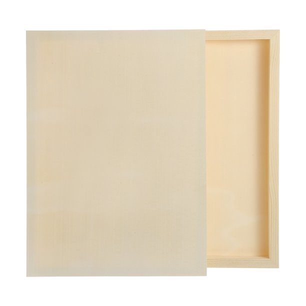 Uxcell 2Pcs Tableros de Lienzo de Madera, 9x13 Pulgadas Lienzos de Arte de Madera Cuadrados sin Terminar para Pintura, Manualidades, Proyectos de DIY, Arte de Vertido
