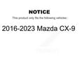 thumbnail image 2 of CMX Rear Ceramic Disc Brake Pads CMX-D1934 for Car 2016-2023 Mazda CX-9, 2 of 9