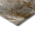 thumbnail image 4 of Addison Rugs Mayfield Washable Contemporary Watercolors Brown Rectangle Rug, 1'8" x 2'6", 4 of 5