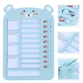 thumbnail image 2 of 1Set Task Board Childrens Reward Cards Blue Cardstock Interactive Daily Routine Tracking Wall Mounting, 2 of 8