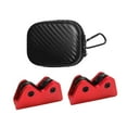 thumbnail image 3 of S SERENABLE 2 Pcs Testeur de Droiture de Queue de Billard avec Calibrateur Compact Outils d'Inspection Rouge, 3 of 9