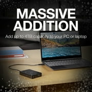 Seagate Backup Plus Portable 4TB External USB 3.0 Hard Drive - Black