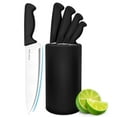 thumbnail image 1 of Set de Cuchillos de Cocina HENKELIVING 6 Piezas Acero Alemán Negro, 1 of 6