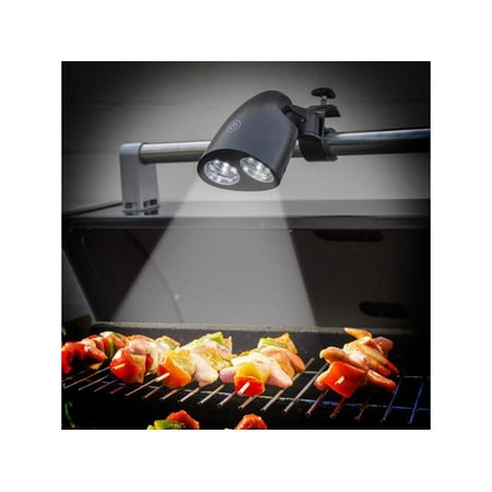Cordless Led Grill Light - AGPtek Ultra Bright Barbecue Grill Light with 10 Super Bright LED Lights Handle Bar Mount BBQ Touch Sensitive
