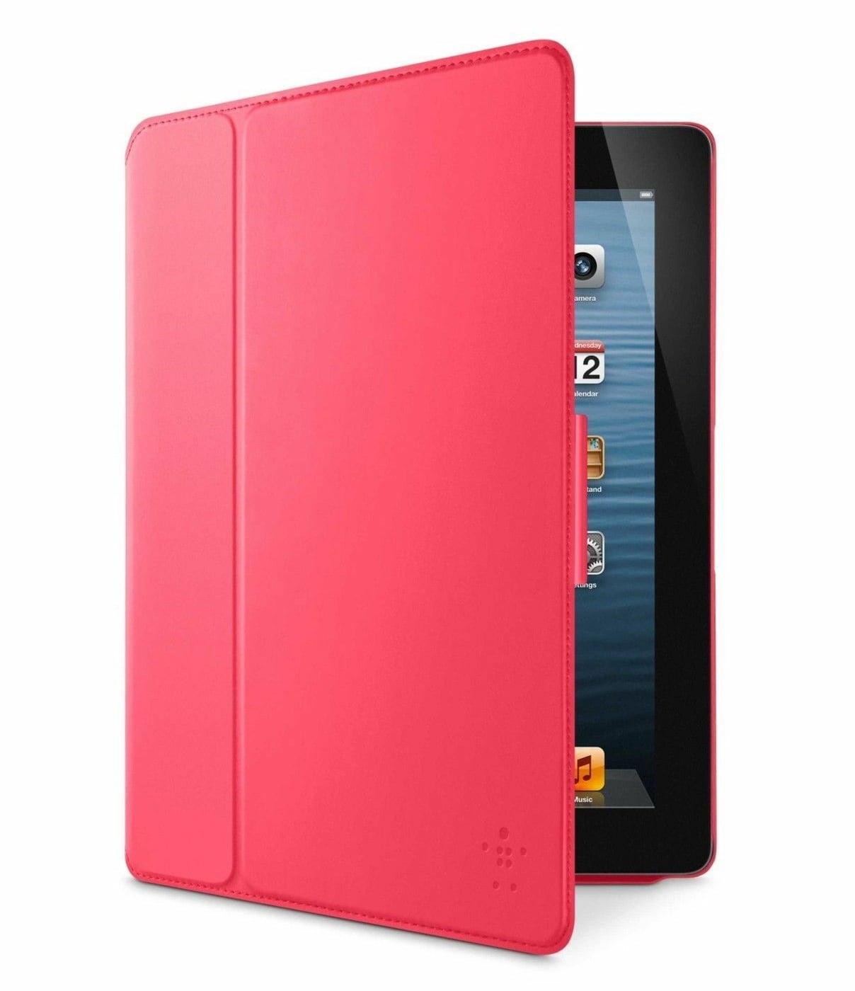 Verplaatsbaar verdacht pasta Belkin FormFit Protective Smart Case Cover with Stand for iPad 2nd, 3rd,  4th Generation (Pink) - Walmart.com