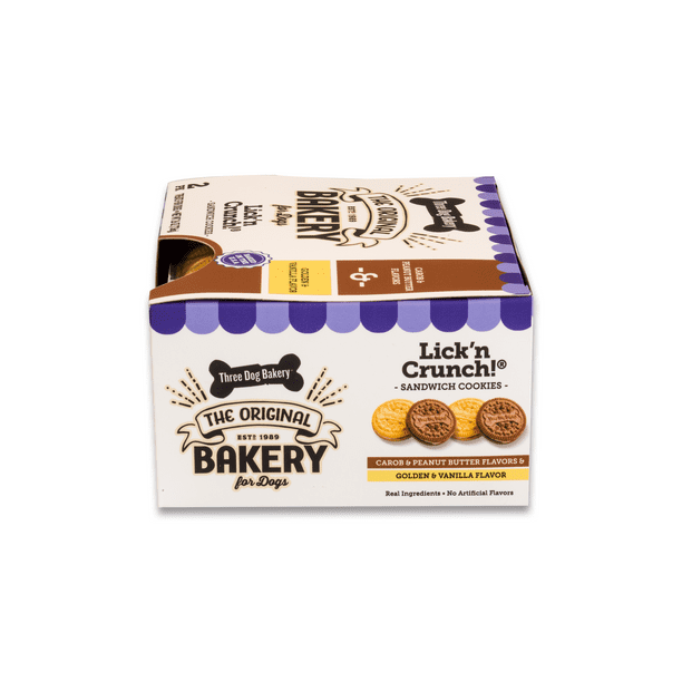 Three Dog Bakery Peanut Butter Flavor Crunchy Dog Treats 26 Oz Walmart Com Three Dog Bakery Peanut Butter Flavor Crunchy Dog Treats 26 Oz Walmart Com