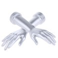 thumbnail image 1 of 1 par de accesorios de exhibición de maniquí de mano para mujer, accesorios de modelo de maniquí de mano - plata shamjiam Maniquí femenino de mano adulta, 1 of 8