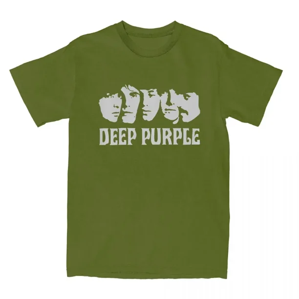 Camiseta de Deep Purple para hombre, álbum Machine Head, Smoke Song on The Water, camiseta de algodón de banda de rock inglesa