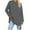 Dark Gray, variant on gakvbuo Plus Size Pullover Shirts For Womens Long Sleeve Fall Tops Loose Solid Color Crew Neck Oversized T-Shirts Loose Casual Tunics Blouses Tops