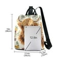 thumbnail image 3 of FORMRS Women's Travel Backpack Purse Anti-Theft Hidden Pockets Casual Shoulder Bag, Floral Cow, 3 of 7
