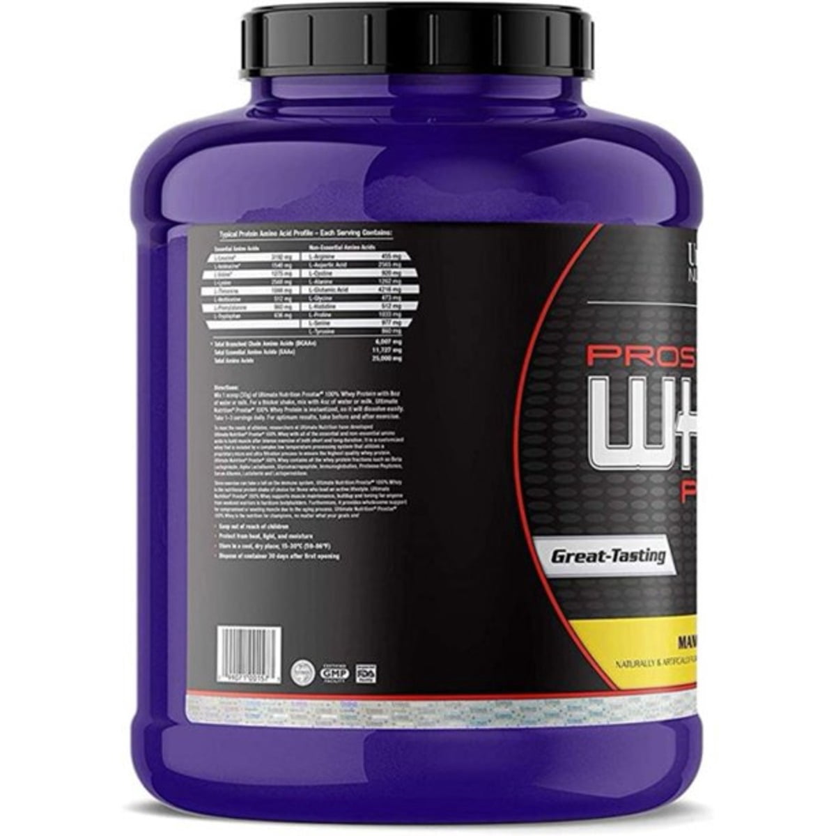 Ultimate Nutrition Prostar Whey Protein Powder Blend of Whey Concentrate Isolate -Low Carb-2lb