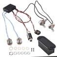 thumbnail image 2 of 2 Band Active Bass Guitar EQ Equalizer Preamp Circuit Pickup Black, 2 of 5