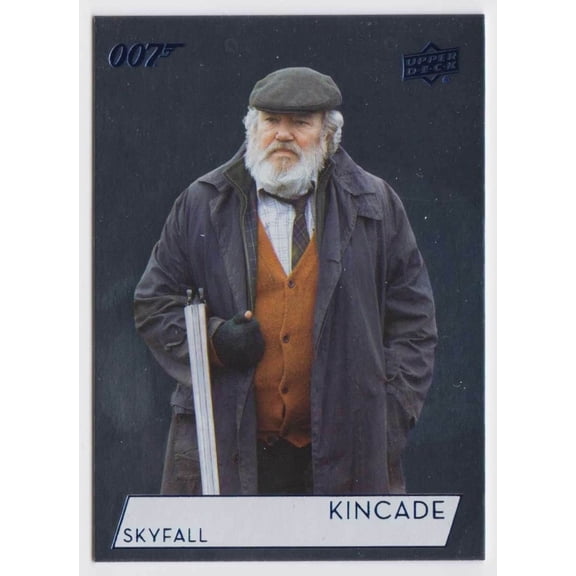 2019 Upper Deck 007 James Bond Collection Silver Foil #95 Albert Finney as Kincade Skyfall Near Mint Trading Card