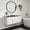 White Black, variant on Modway Vitality 48" Single Sink Bathroom Vanity in White Black