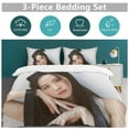 thumbnail image 5 of Jisoo All Season Comfort Lightweight Fabric Smooth Texture Sleep Fit Duvet Cover Sets for Everyone, 5 of 5