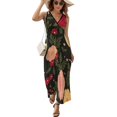 thumbnail image 1 of Wine Glass Vestido Sin Mangas Para Mujer, Traje De, Ropa De Cumpleaños, Verano, 1 of 5