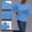 c01Blue, variant on Men's Long Sleeve UPF 50+ Shirts Sun Protection UV SPF Shirts Rash Guard Fishing Running Quick Dry Lightweight Tops White S