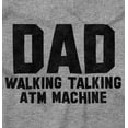 thumbnail image 2 of Dad Walking Talking ATM Machine Funny Hoodie Hooded Sweatshirt Men Brisco Brands S, 2 of 6