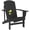 Blue, variant on Outsunny Classic Adirondack Chair with Cup Holder for Backyard Red