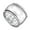 F, variant on 925 Silver Wide Dome Fidget Ring For Women Anxiety Relief And Statement Jewelry In Silver
