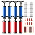 thumbnail image 5 of Zruodwans 1 Set Ball Pump with 4 Needles - Push & Pull Inflating System - Great for All Sports Balls - Volleyball Pump, Basketball Inflator, Football & Soccer Ball Air Pump - Goes with Needles, 5 of 8