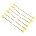 thumbnail image 4 of Miangastore 12Pcs Yellow Round Sponge Painting Handle Paints for Art Lovers Home Use School Use, 4 of 8