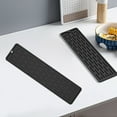 thumbnail image 3 of fankhu Silicone Countertop Mat Anti Slip Dinnerware Drain Tray Dish Drying Pad (Black), 3 of 6