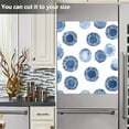 thumbnail image 3 of Indigo Blue Print on White Dishwasher Magnet Cover Reuseable Refrigerator Magnet Cover Decal Fridge Microwave Stickers Hoilday Party Decor 23 x 26 Inch, 3 of 5