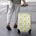 thumbnail image 3 of Small Yellow Lemon Fruits GreenLeaves Pattern Luggage Cover Fashion Suitcase Cover Baggage Covers Fit 25-28 Inch Luggage (Go Travel), 3 of 5